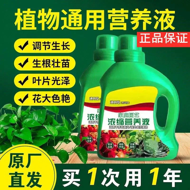 土壤浓缩植物营养液花肥通用化肥料家用绿植盆栽绿萝叶通用型园艺
