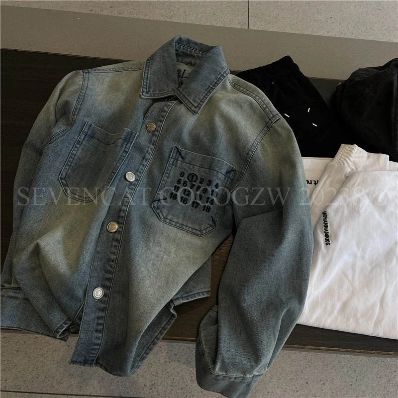 【可妈捡漏价~】男女童潮流百搭重工水洗复古牛仔外套