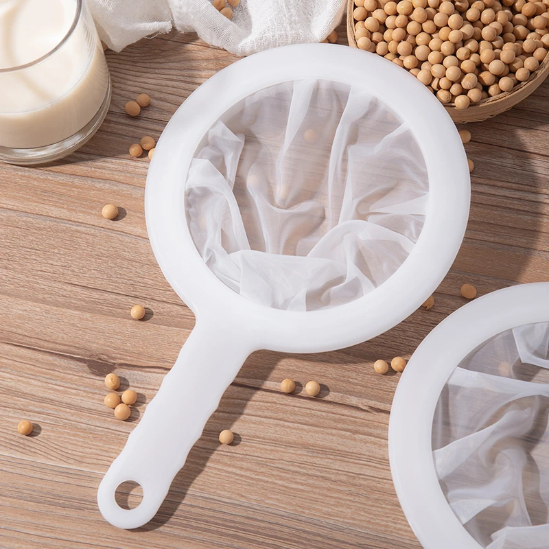 【首单立减】豆浆过滤网筛超细榨果汁酒家用手持漏网厨房分离酒漏勺