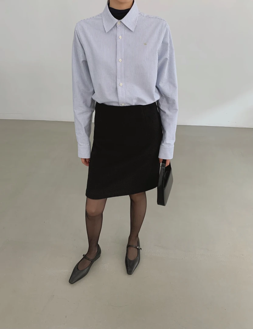 MIA LI CONCEPT 高定拉夫条纹衬衫