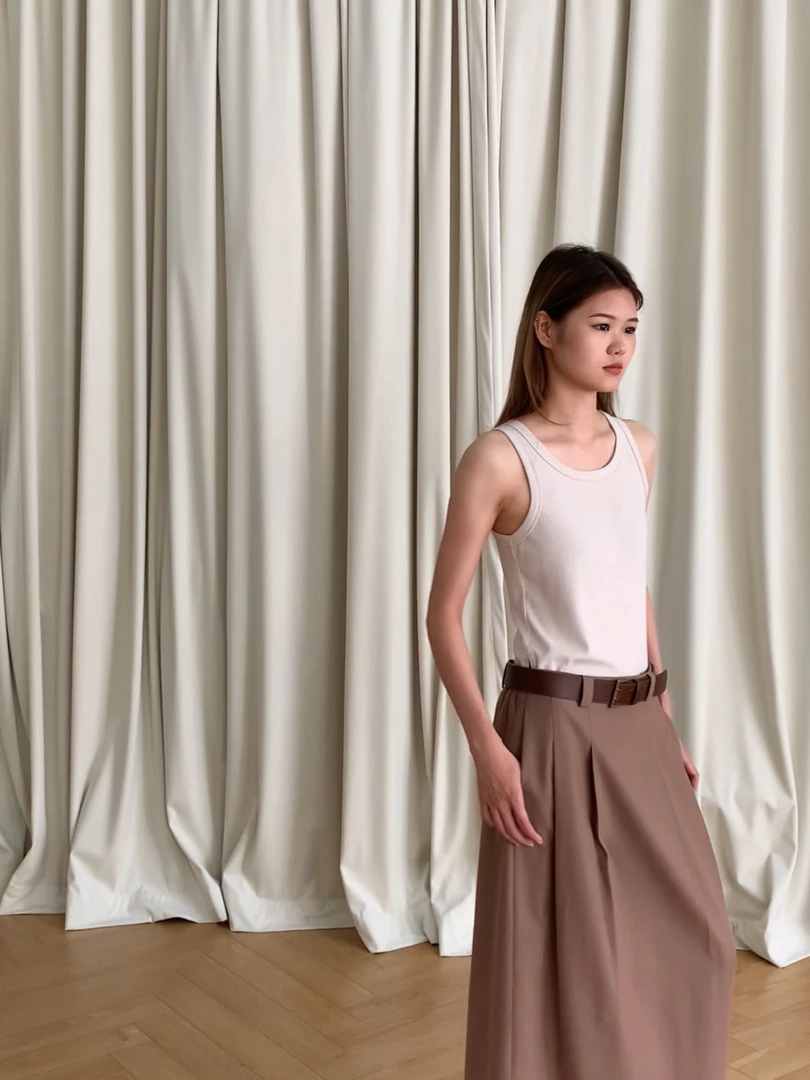 MIA LI CONCEPT 高定精纺羊毛连衣裙