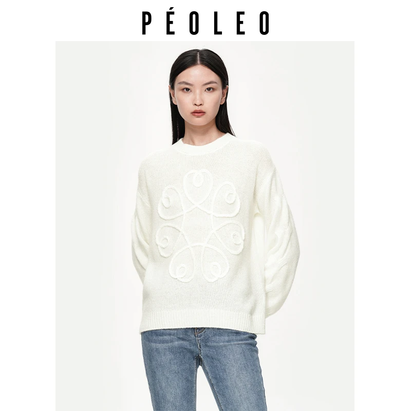 Peoleo飘蕾 2024秋季新款毛针织衫PN9207290