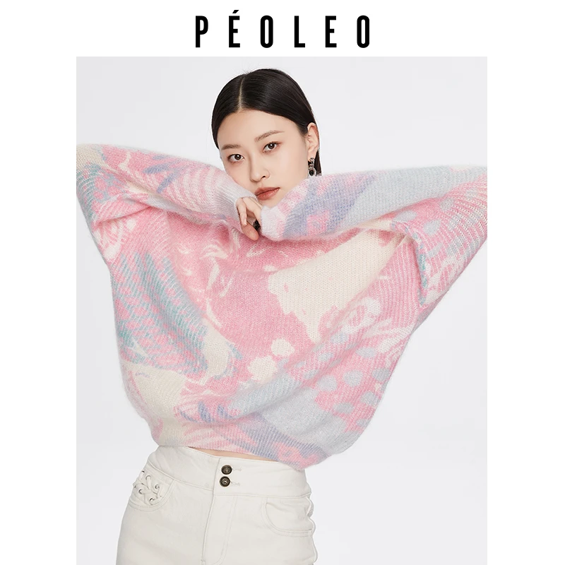 Peoleo飘蕾 2023秋季新款毛针织衫DM0207646