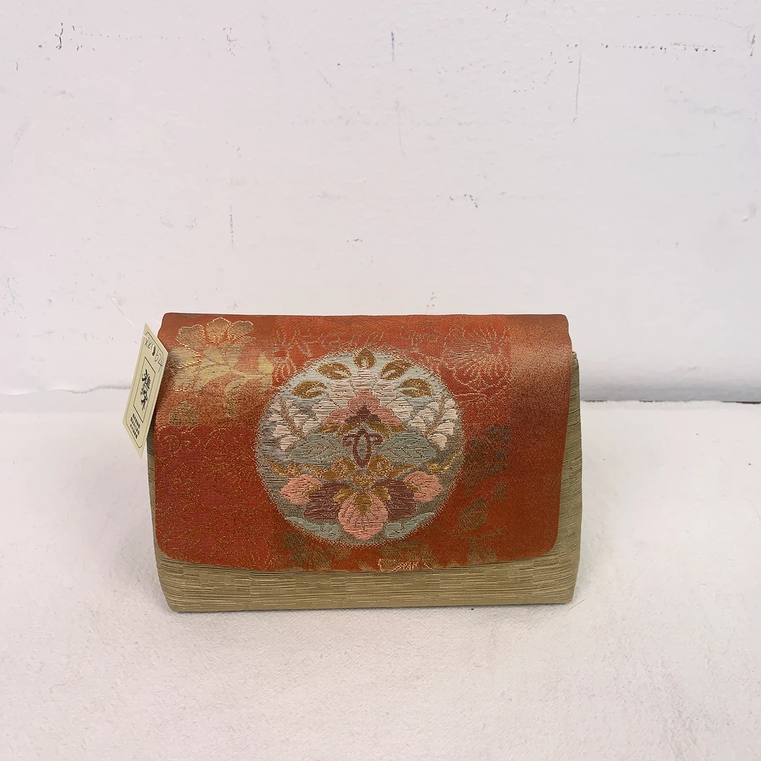 国风手工包女包手提新娘包旗袍包复古斜挎口金包豆腐包