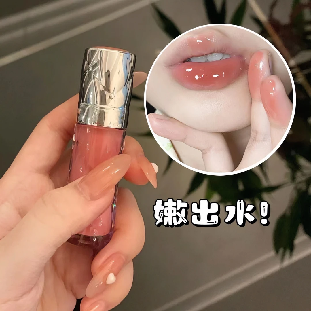 纯欲之神~丰盈蜜润唇釉镜面水光平价口红女学生素颜显白滋润唇彩