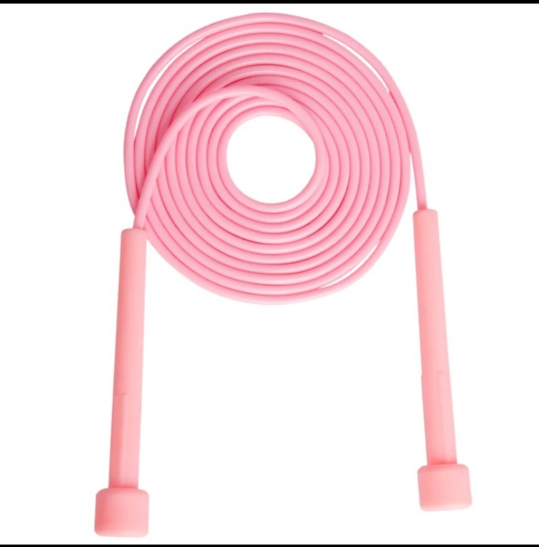 全新竹节跳绳  pvc通用款   颜色随机  磨砂便携优质
