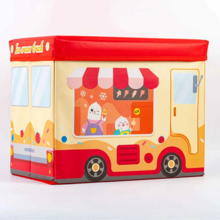 小彼恩森米多功能收纳箱-草莓甜心