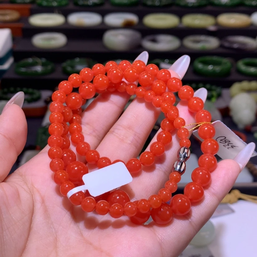 【闪购商品】南红玛瑙高品南红塔链未镶嵌*️****