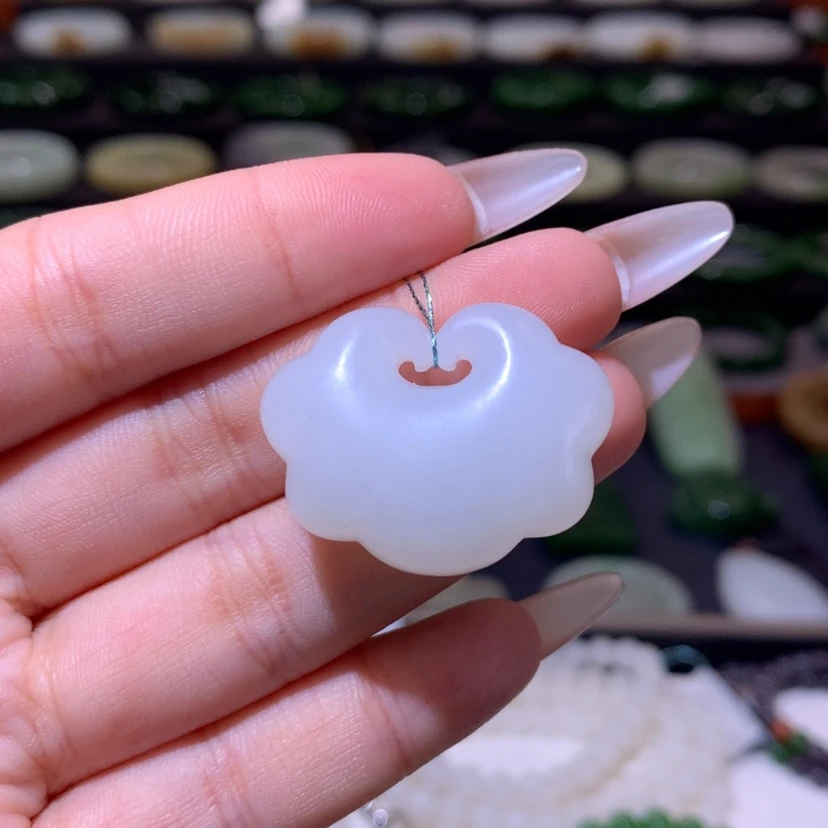 【闪购商品】和田玉高品山流水吊坠未镶嵌
