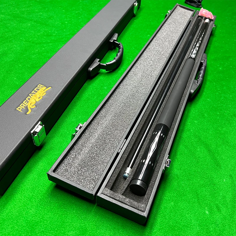 美洲豹碳素黑科技台球大头杆中头杆小头杆枫木中式黑八高档台球杆