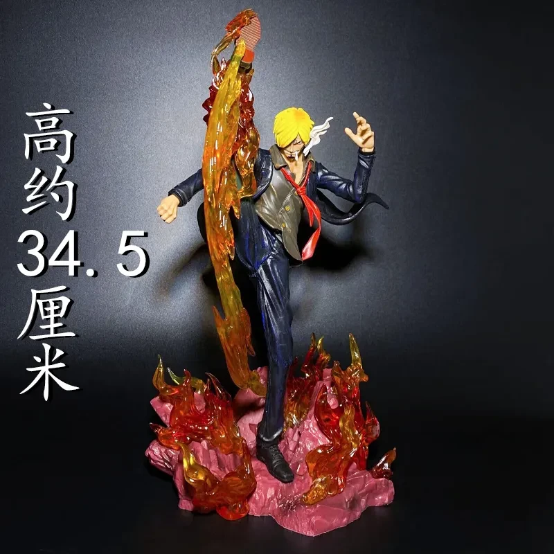 现货/海贼王恶魔踢腿山治 动漫手办