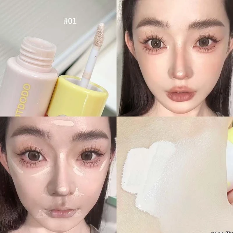 提亮小奶罐!嘭嘭嫩色:韩系氛围美女!服帖融肤自然提亮液高光平价
