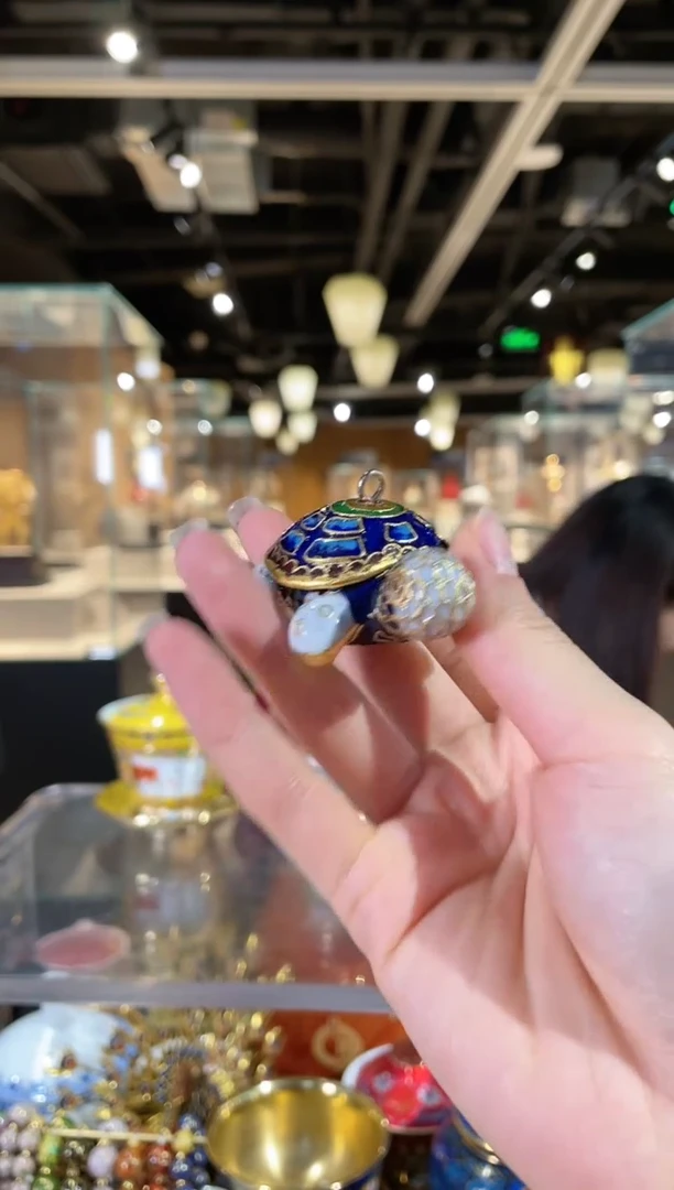 【闪购商品】景泰蓝实地小乌龟挂件