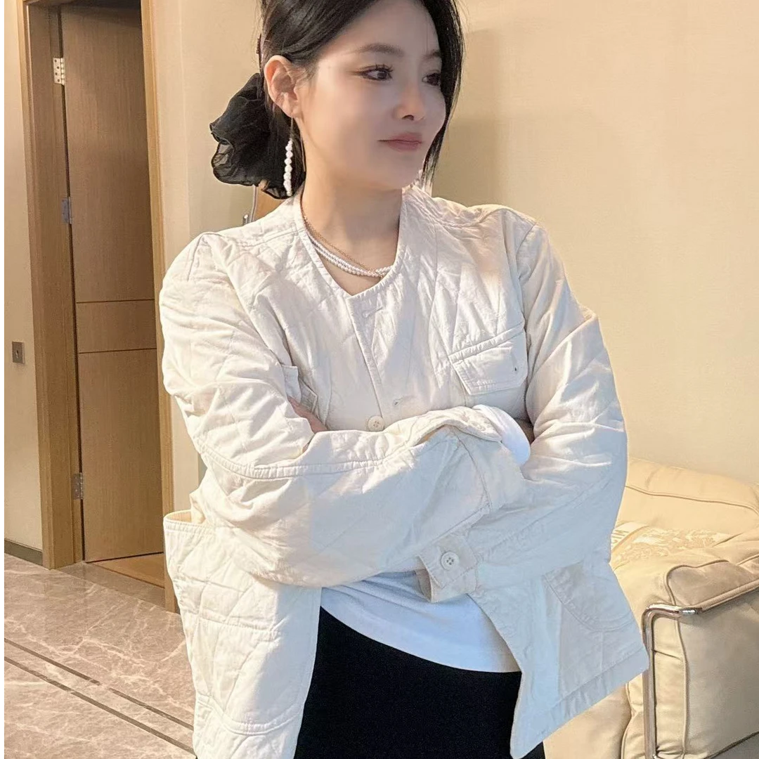 深秋新款夹棉外套