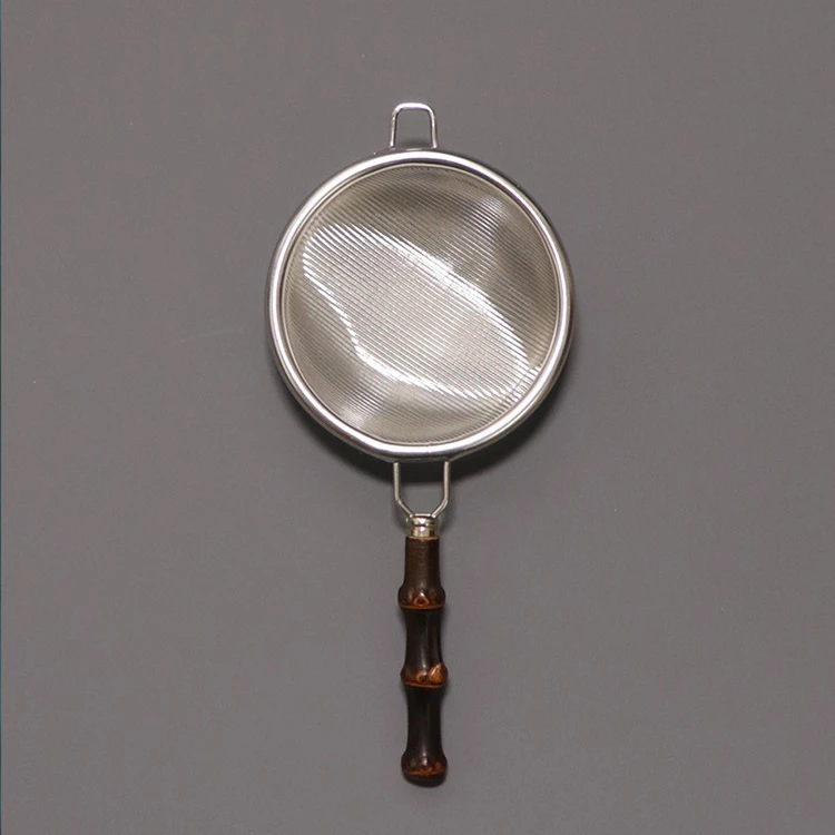 天然紫竹根茶漏不锈钢茶叶过滤器茶水分离泡茶过滤器茶漏过滤器