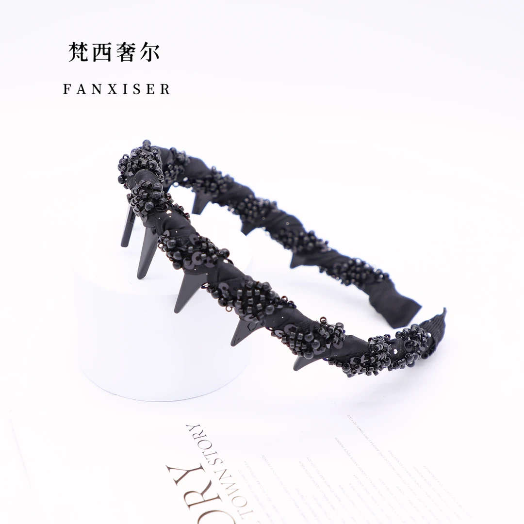 【赫本风扶摇】夏季高颅顶百搭时尚发箍YM5623