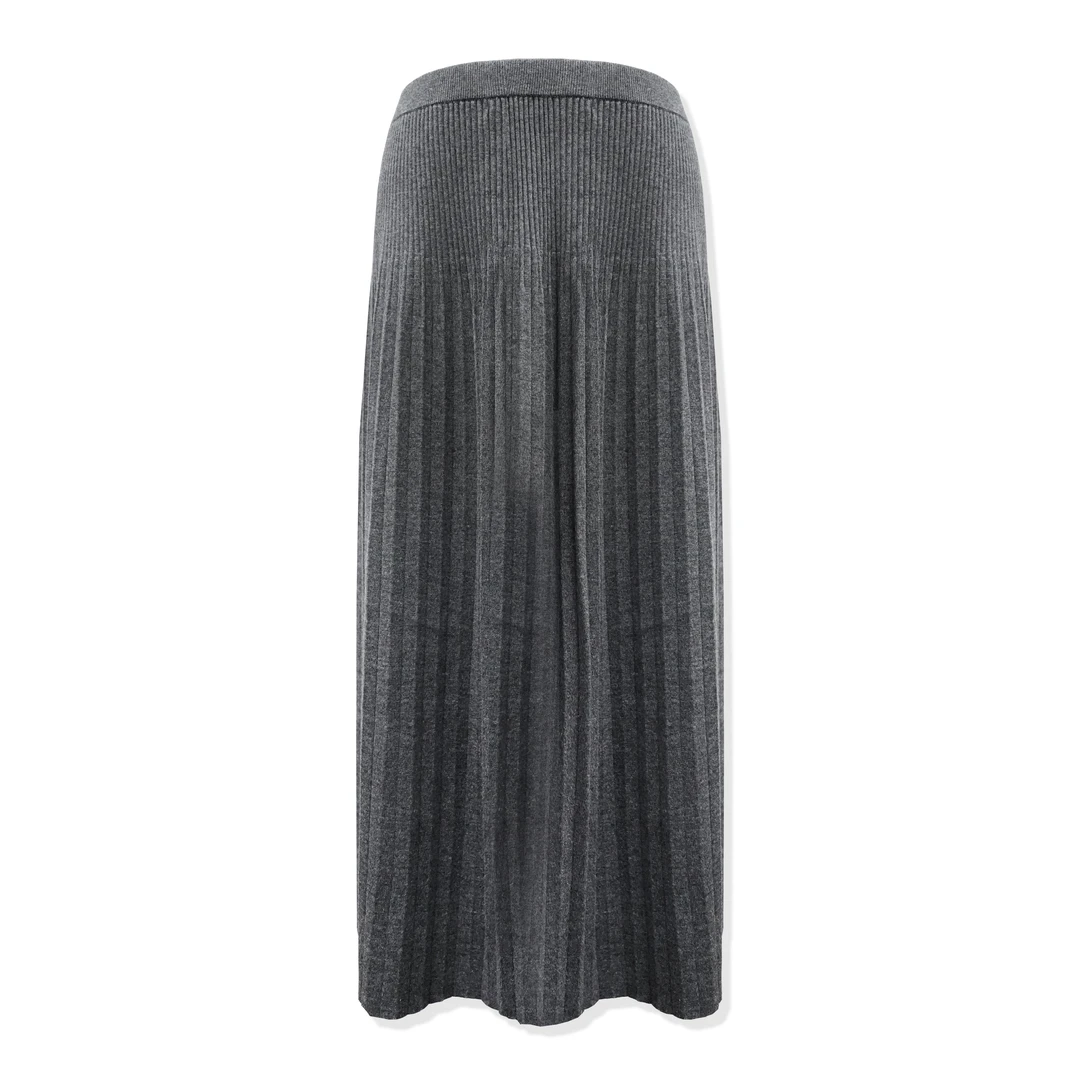 【风生高端甄选】女装中长款秋冬显瘦A字针织半身裙21213