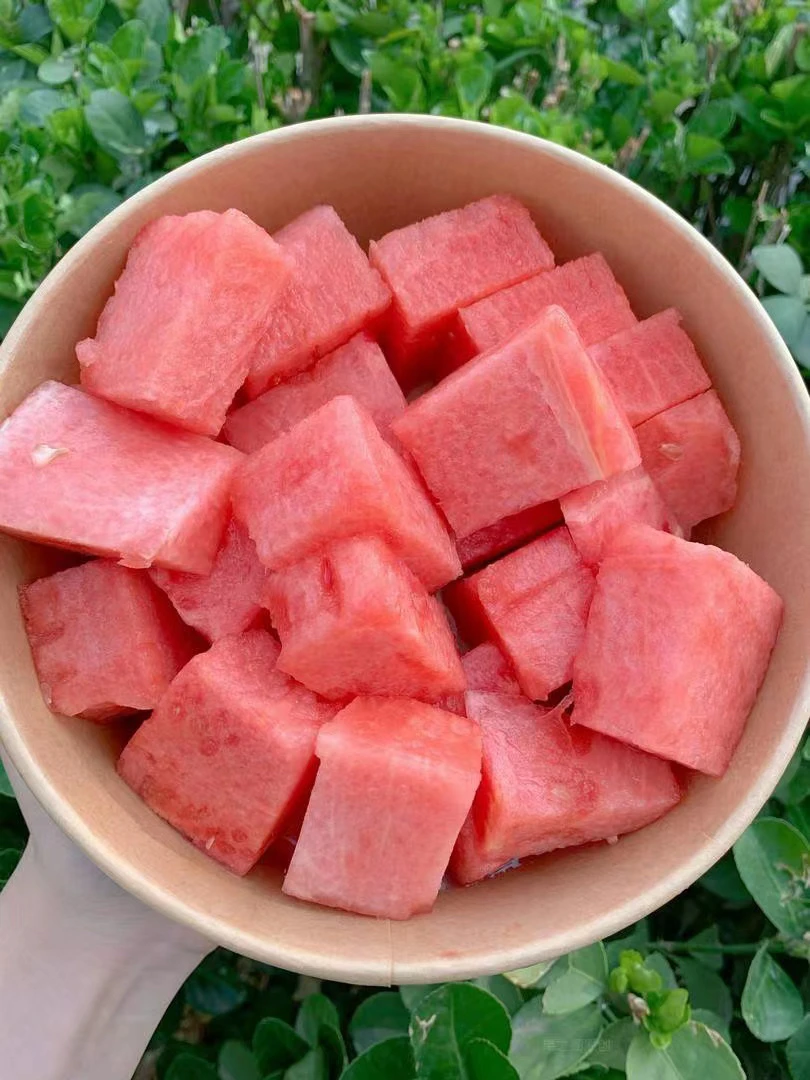 「鲜切」麒麟西瓜约650g鲜果切小时达水果鲜果切同城