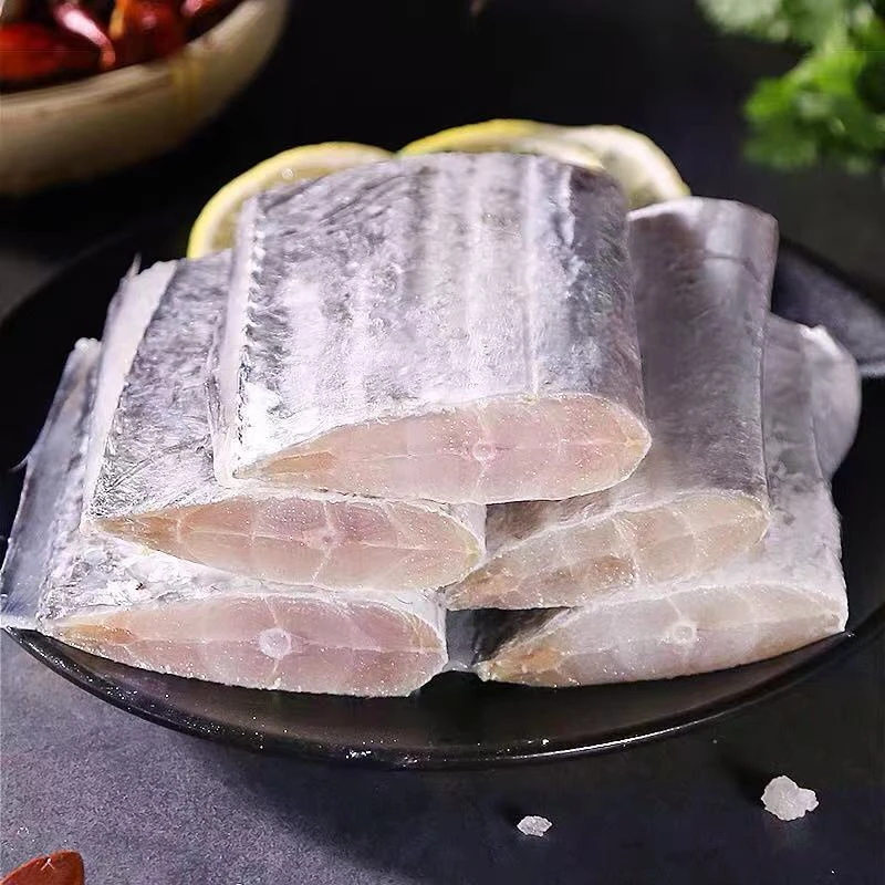 哈喽婷婷 新鲜速冻带鱼段 小眼油带鱼 400g/包*9包 共90段左右