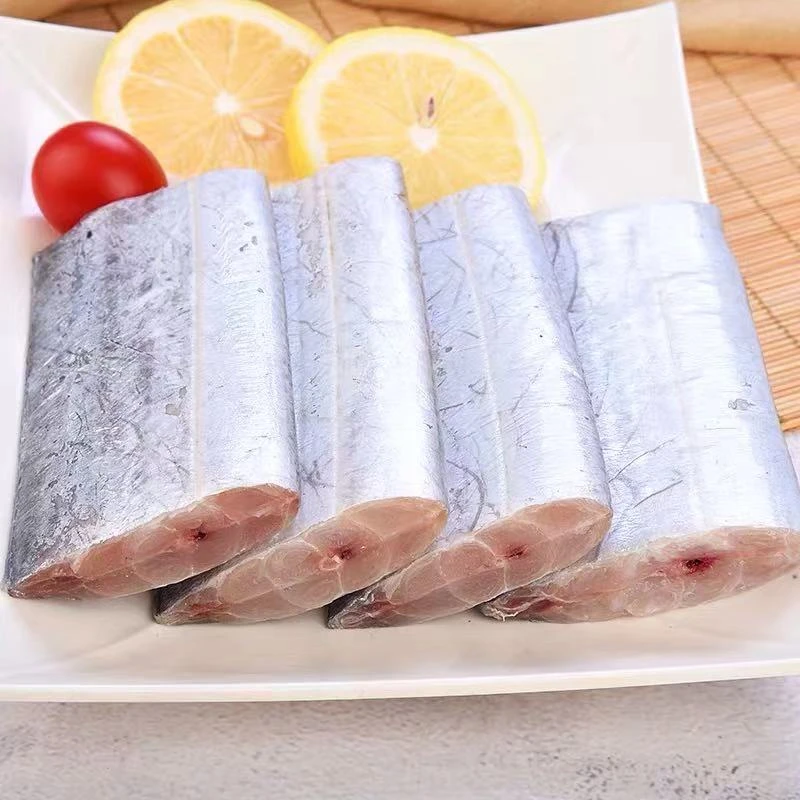 哈喽婷婷 新鲜速冻带鱼段 小眼油带鱼 400g/包*5包