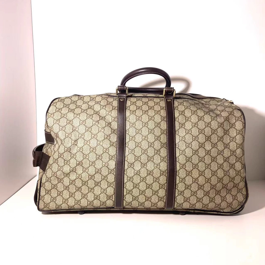 95新 GUCCI/古驰 老花旅行箱/281