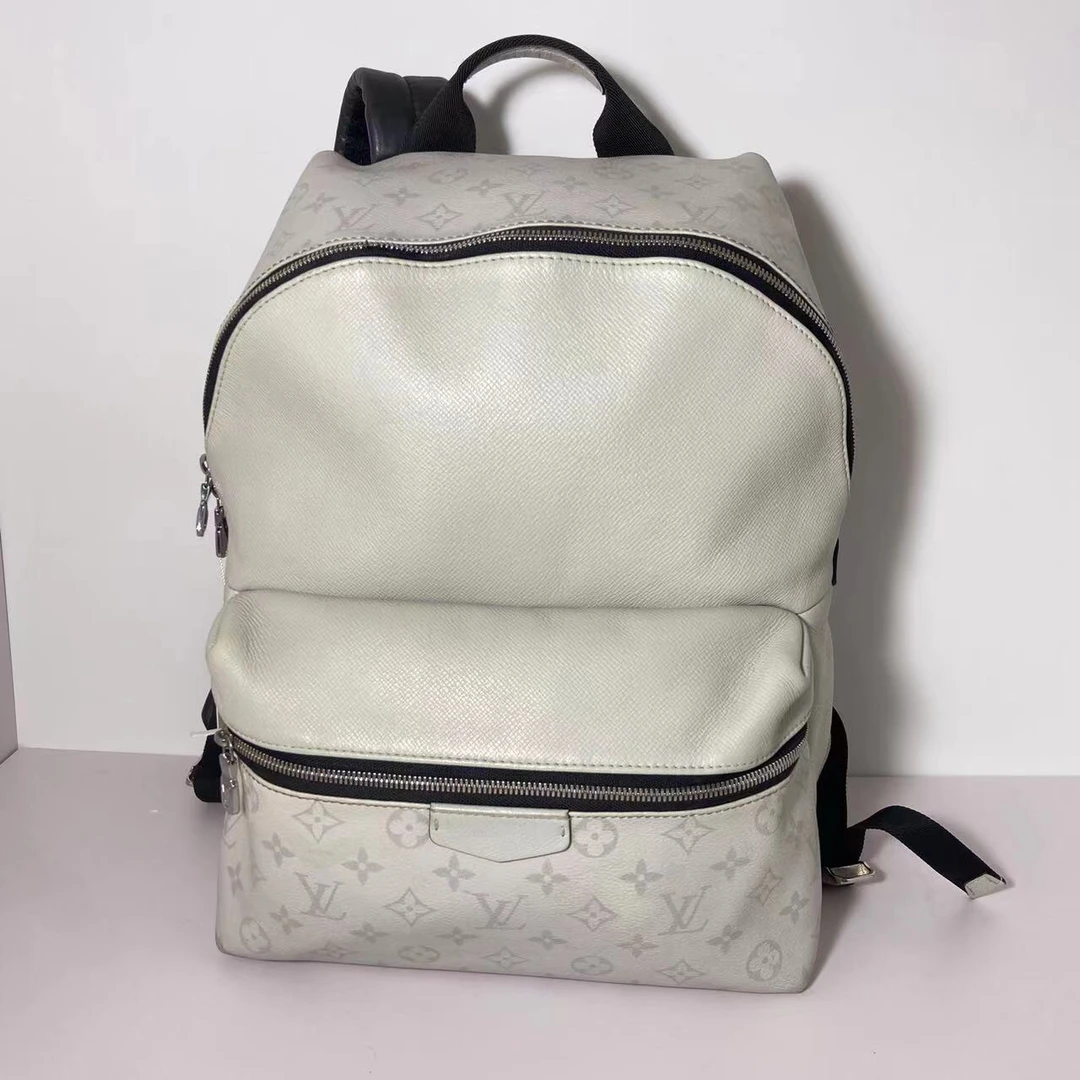 95新 LouisVuitton/路易威登 阿波罗白色双肩包/065