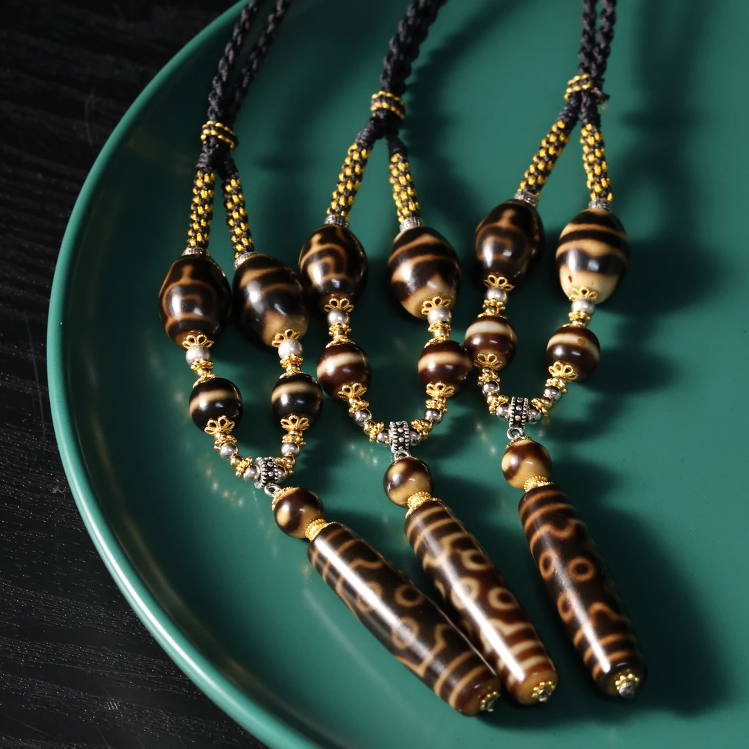 壹加师弟丨手工设计七y竖款多宝锁骨链多样性发一