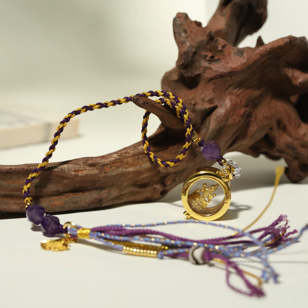 手工设计度母玛瑙挂件