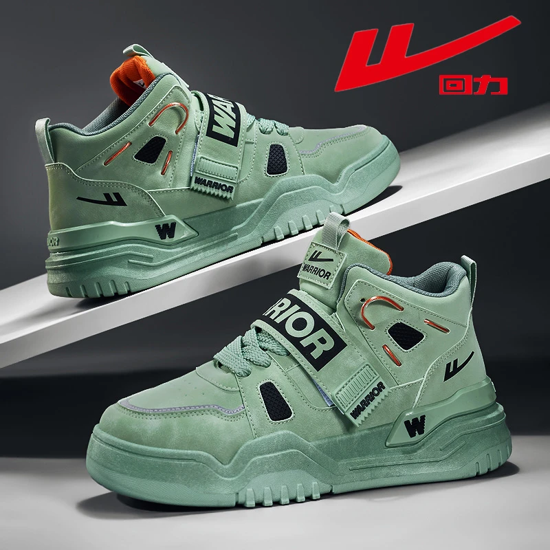 Warrior/回力冬季新款男士运动休闲鞋加厚保暖耐寒防水防滑男球鞋