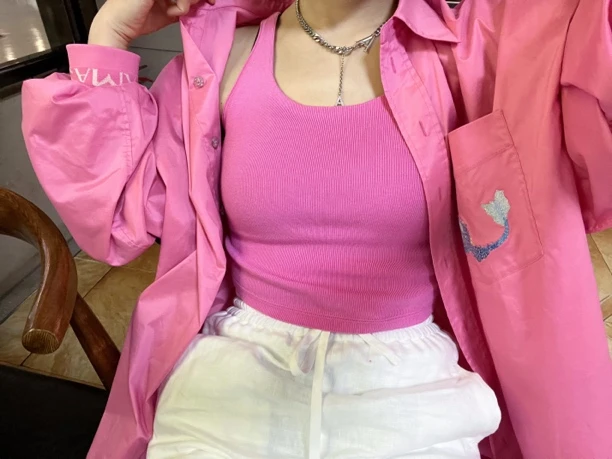 2024亮色背心时尚短款休闲百搭吊带5399574