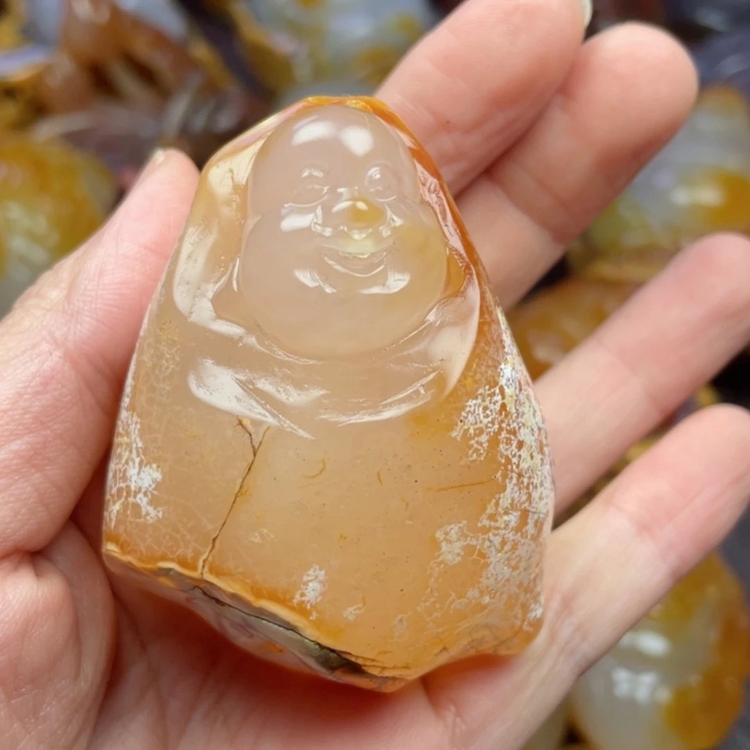 【闪购商品】玛瑙/玉髓手把未镶嵌楚**尚