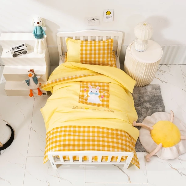 水洗棉幼儿园七件套