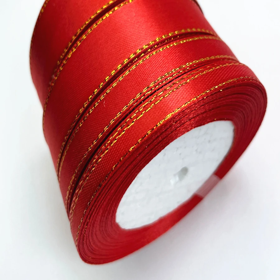 大红色缎带糖果礼品盒包装装饰红丝带红绸带结婚庆用品绑带彩带