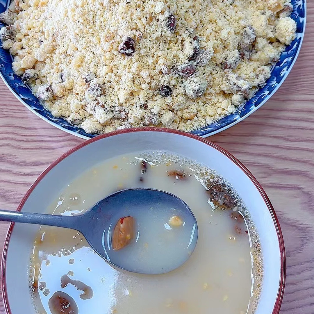 牦牛牛骨髓油面茶