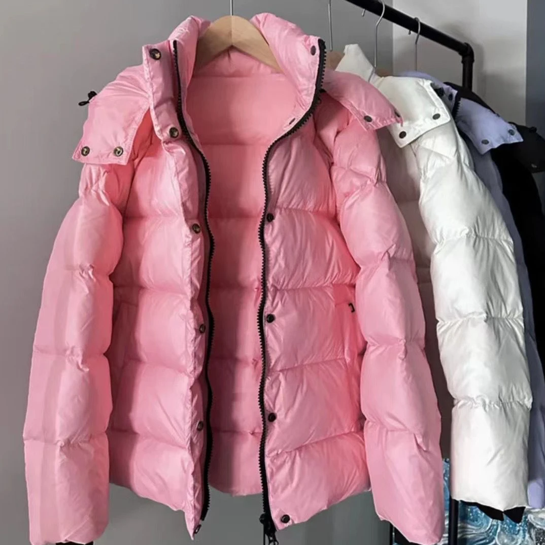 【国标白鸭绒】 新版女加厚韩版女宽松白鸭绒外套Y-26