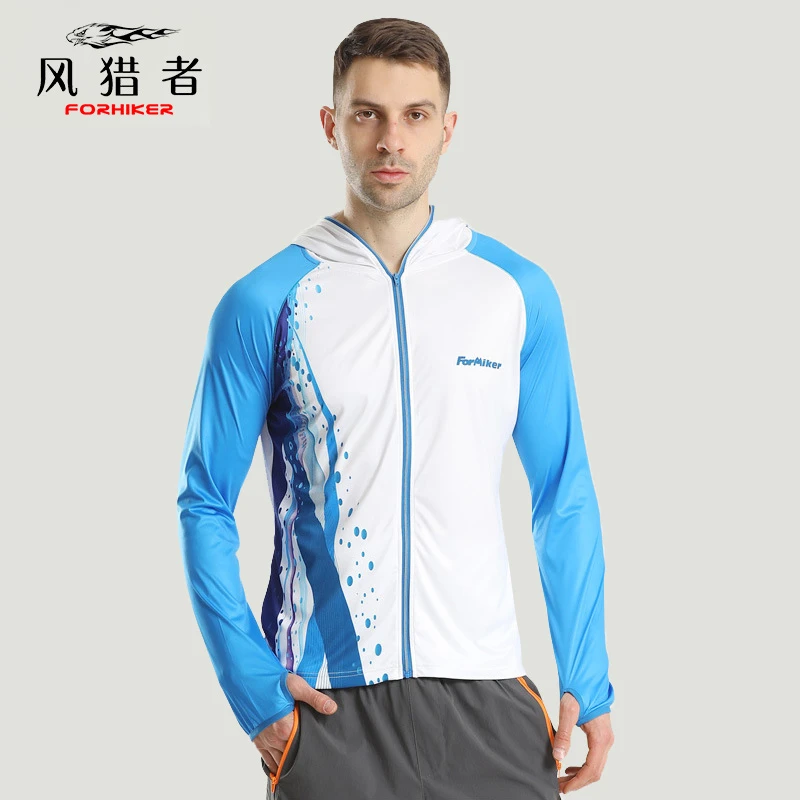 风猎者【宠粉福利】户外钓鱼防晒服夏季男冰丝路亚服透气速干