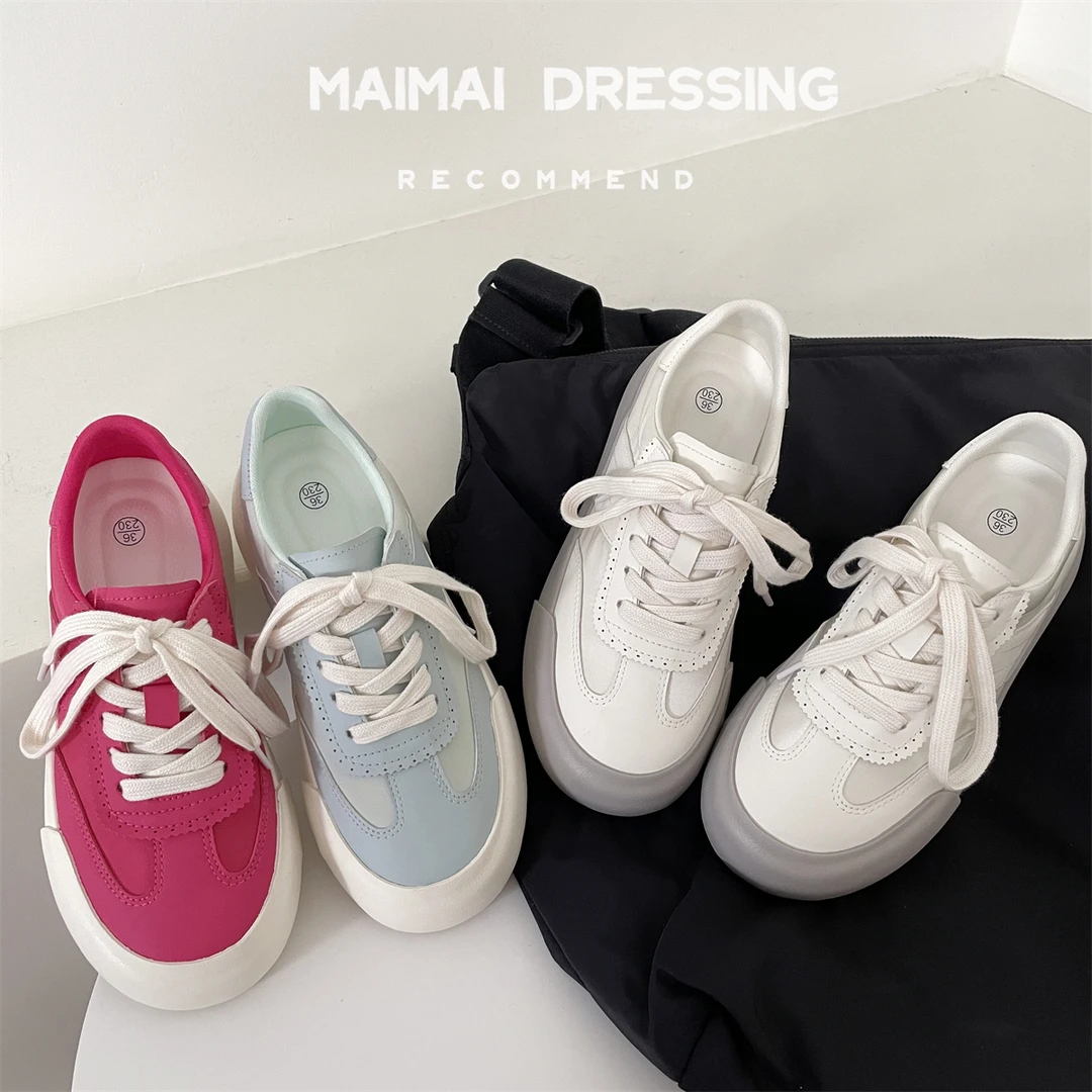 MAIM·【夏季薄款德训】薄款雨伞布2024夏季新款百搭透气小众休闲鞋