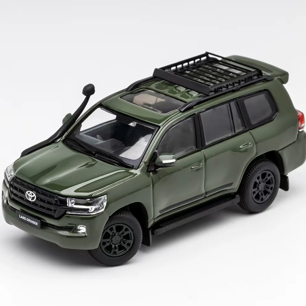 GCD 丰田1:64LC200丰田陆巡合金汽车越野车模型背包泥泞版