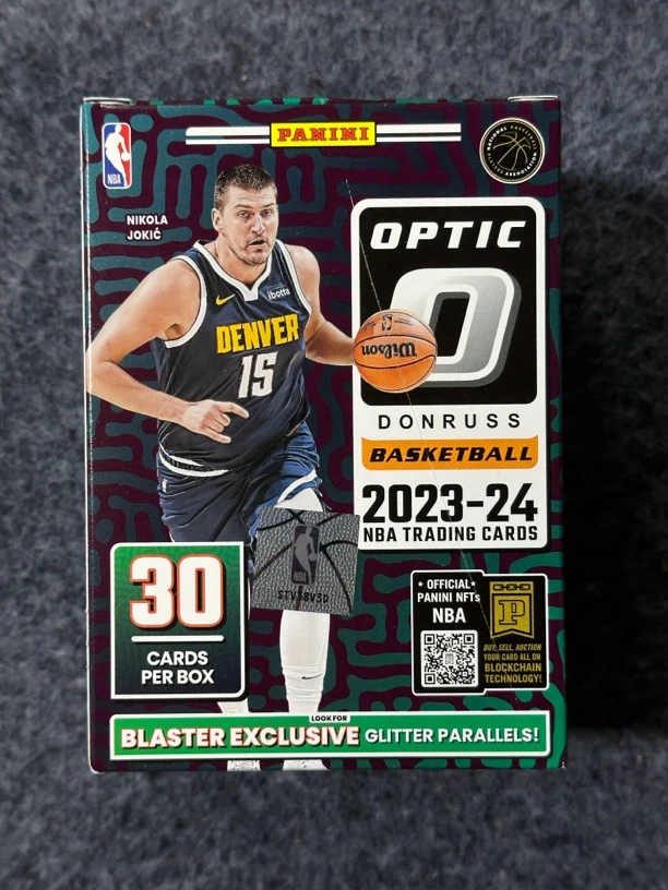 【单盒】23-24 Panini 杜蕾斯Optic手雷盒 球星卡盲盒 默认直播代拆