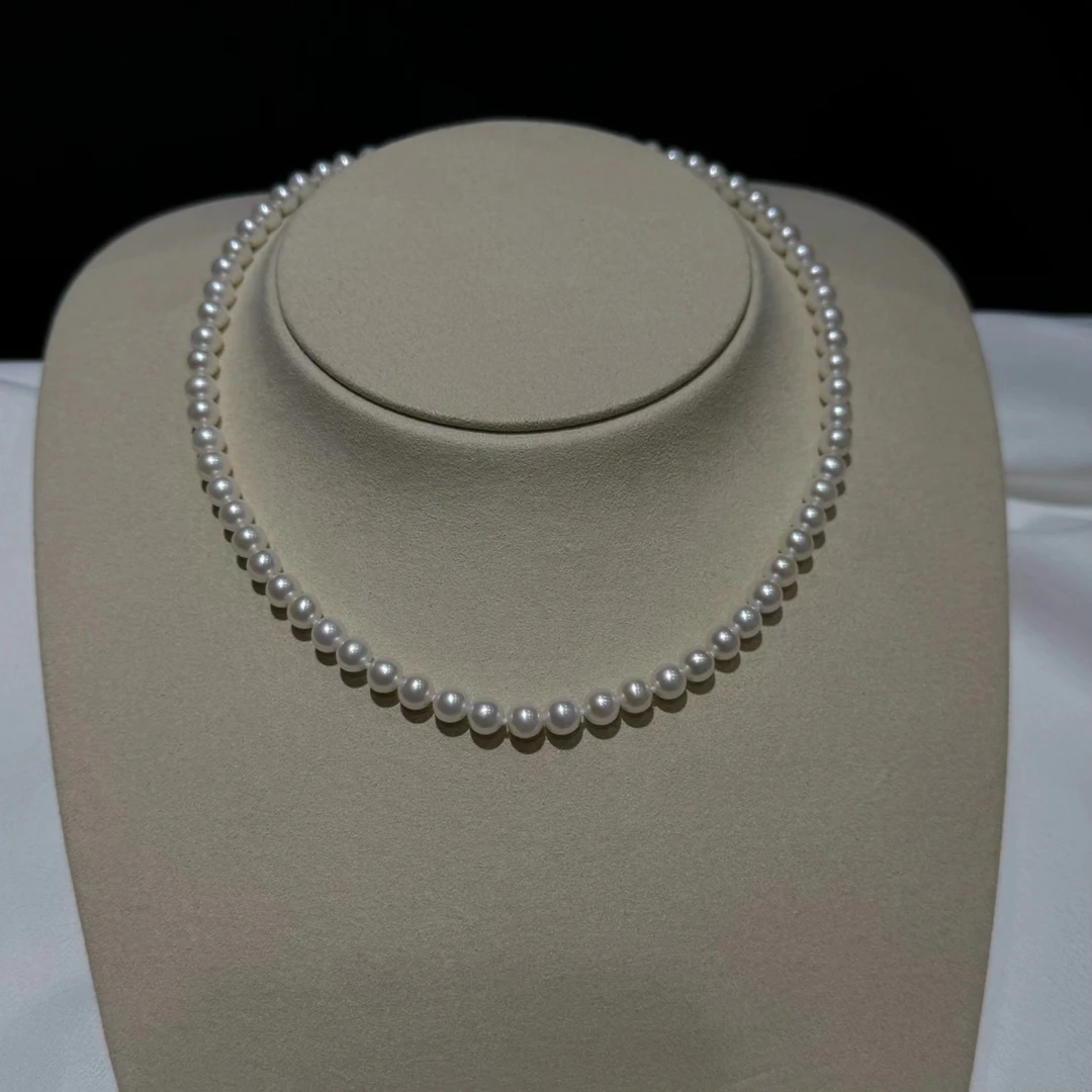 2025秋季新品.6.5-7.5MM淡水无核珍珠项链精品系列