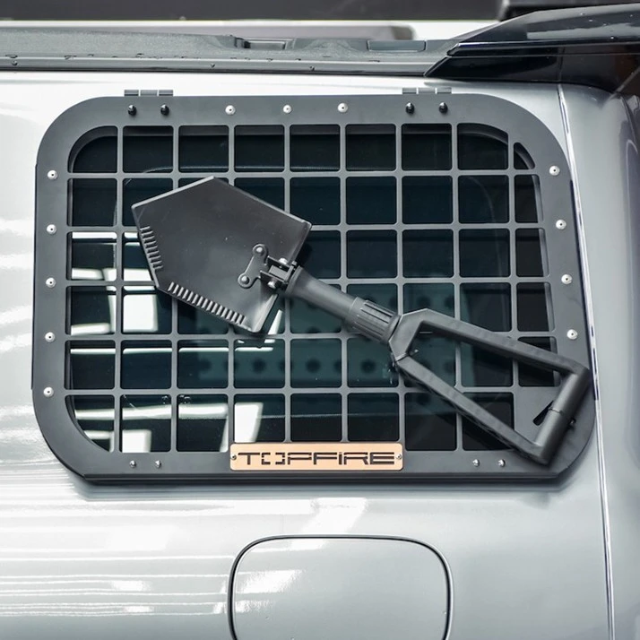 坦克300铝镁合金后窗防护挂网罩外饰改装专用机甲网加工兵铲