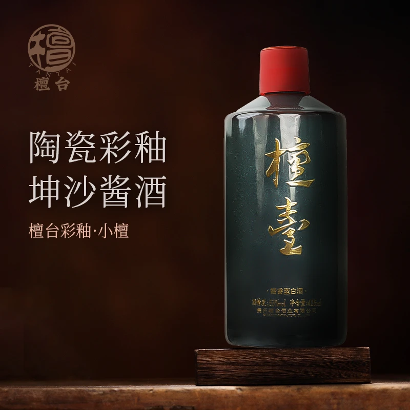 檀台（1瓶）小檀经典酱香型纯粮酿造53度白酒53度425ml