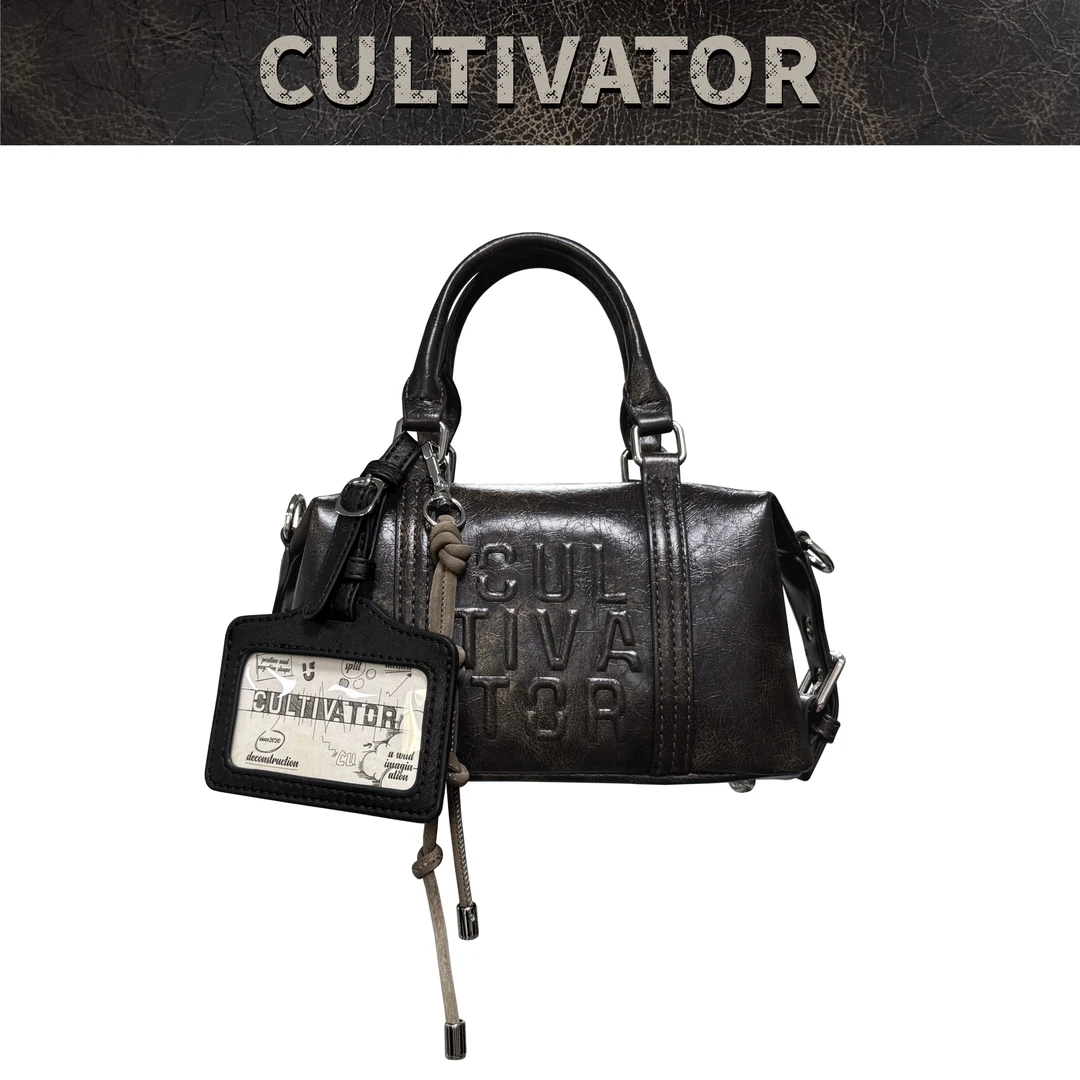 CULTIVATOR原创小众复古百搭美拉德波士顿包通勤休闲斜挎包女