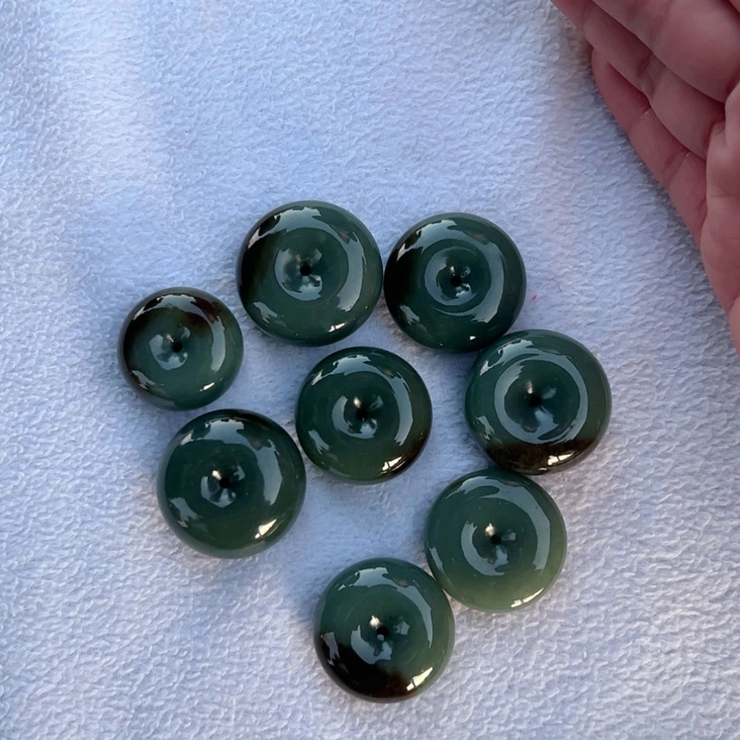 【闪购商品】和田玉平安扣拍一发一，多样性发货未镶嵌