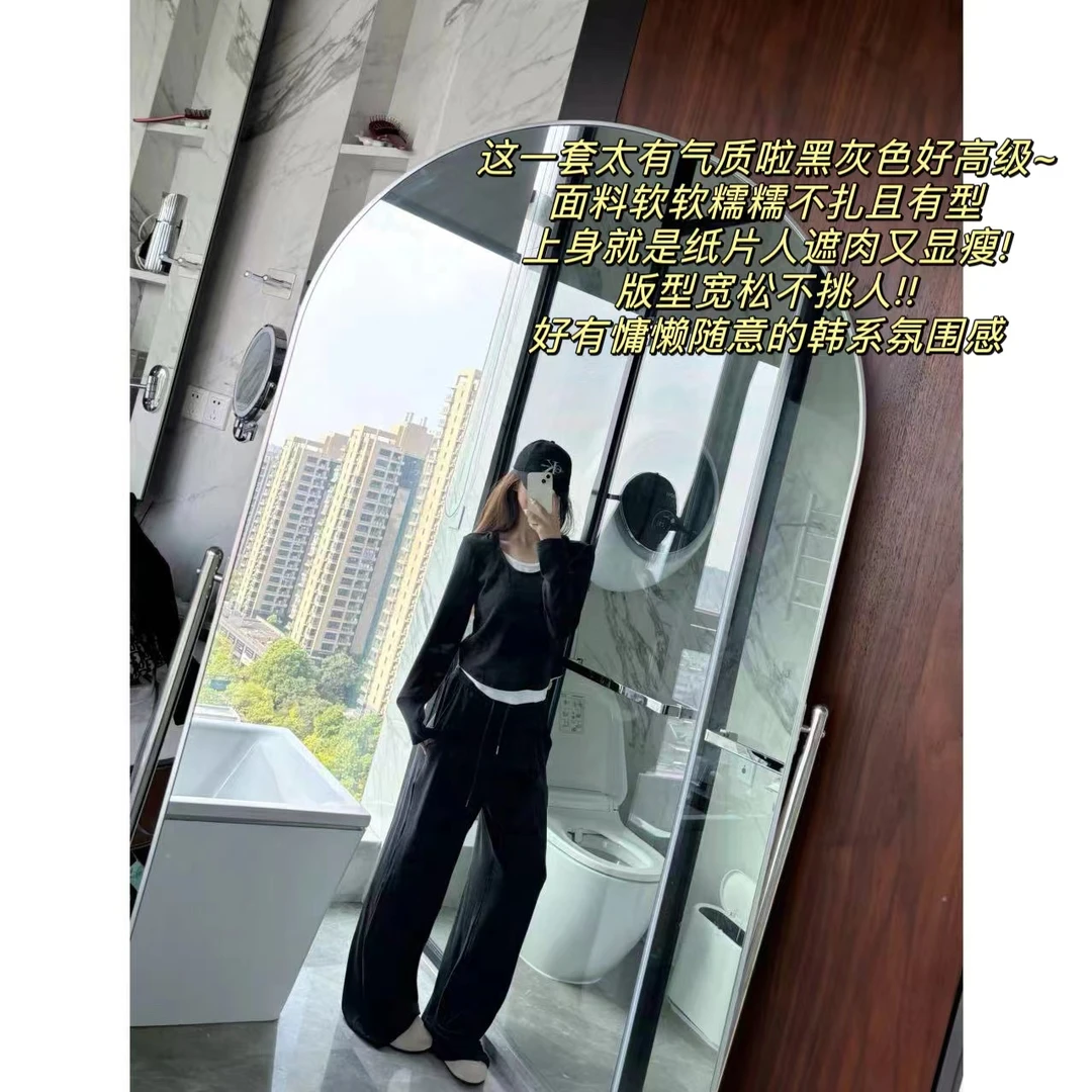 徐秋阳  友情出演  显瘦遮肉时尚洋气百搭秋冬套装11598