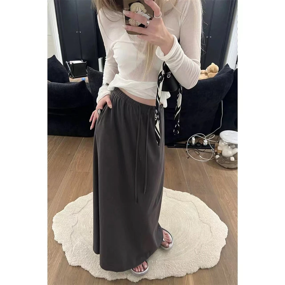 徐秋阳 遛弯裙  百搭时时尚休闲简约显瘦显白遛弯裙11362