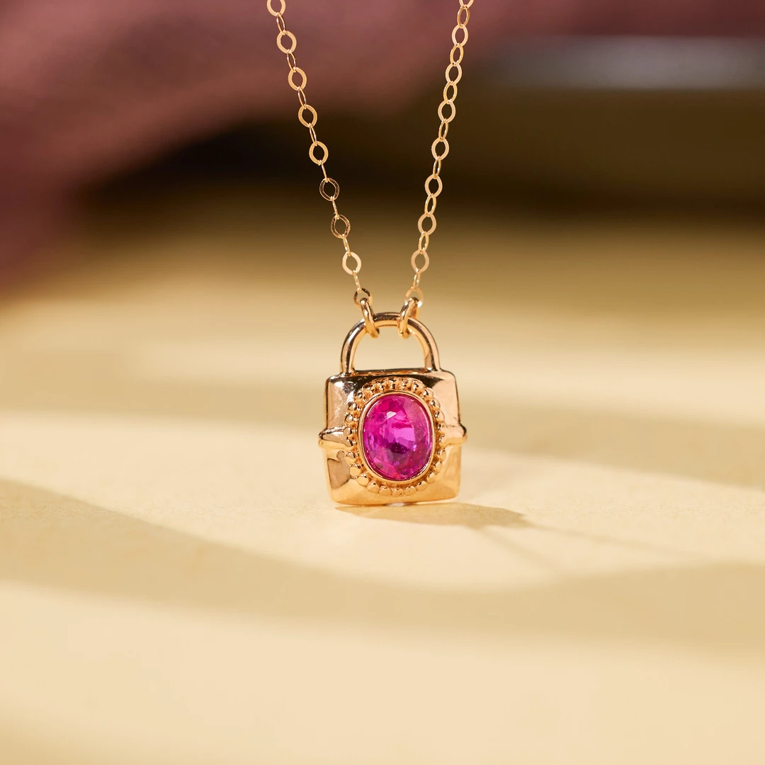 【玉峰珠宝丨安娜严选】碧玺项链18K金【U8122】多样性发一