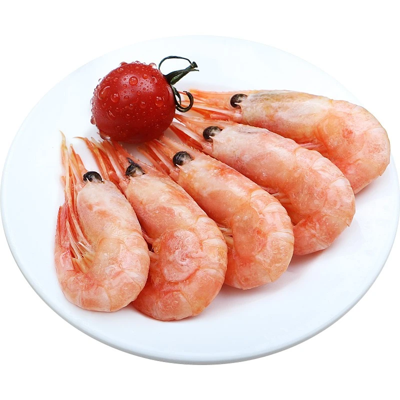 2.5斤装 88-113只 头籽 腹籽 北极熊 熟冻甜虾 冰虾 解冻即食
