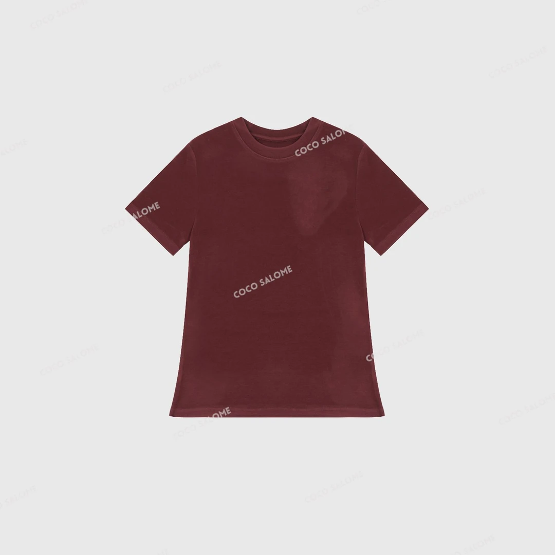 迪迪家【罗家短袖】天丝+暖姜纤维简约柔软休闲短袖992Y