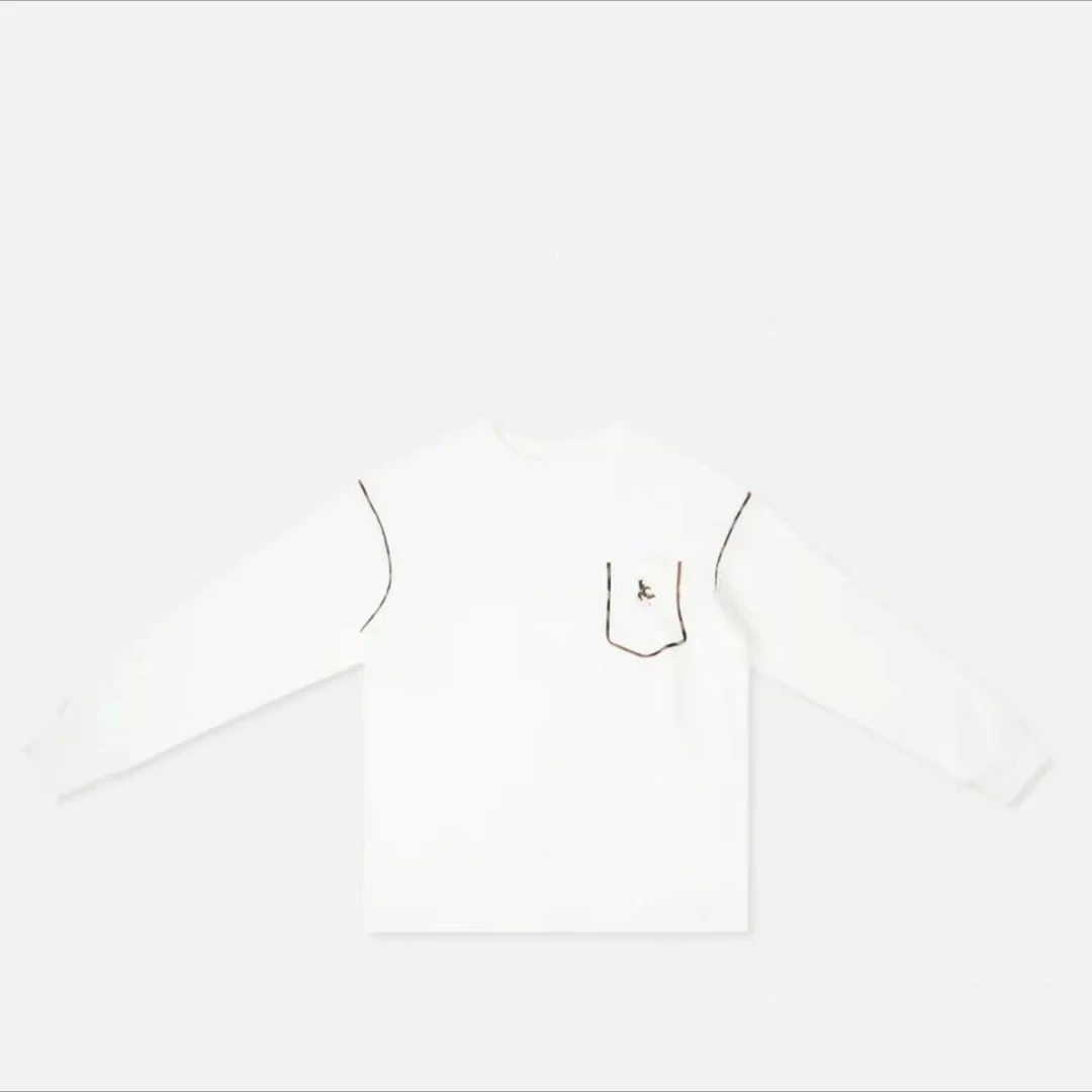 安安推荐【小马口袋】气质百搭潮流休闲圆领长袖T恤HZ-CXW51122788K